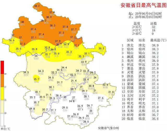 快讯!安徽省气象台发布今(5日)起未来三天天气预报