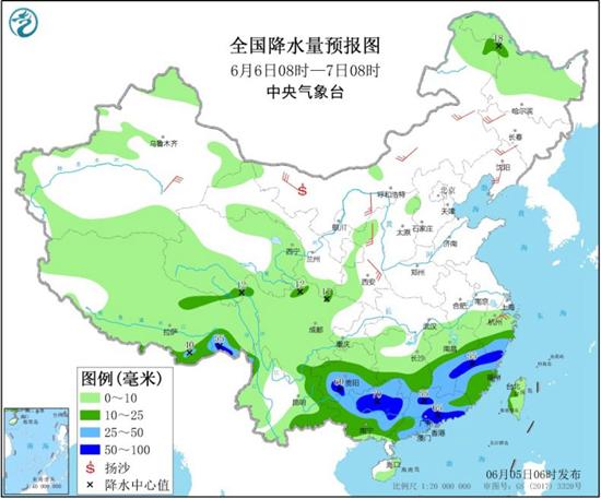 江南华南暴雨“接力”京津冀周日再遭高温
