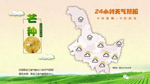 雷雨+阵雨！黑龙江气象台发布明（9日）起未来三天天气预报