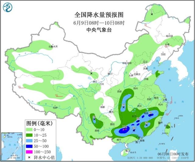 南方大部连遭强降水袭击 华北东北高温再“加码”