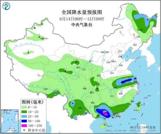 西南江淮强降雨增多 高温南北两端“冒头”