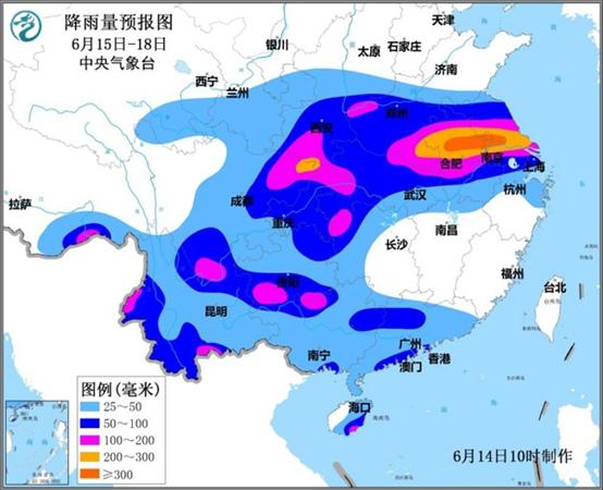 专访：15日起新一轮强降雨天气来袭 哪些地方雨势猛烈？