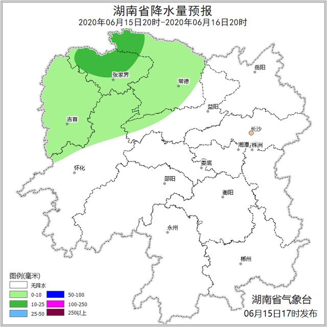 高温+雷暴!湖南气象台发布明(16日)起未来三天天气预报