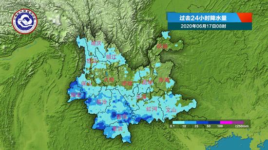 大雨暴雨+局地冰雹!云南今(17日)起未来2天天气预报