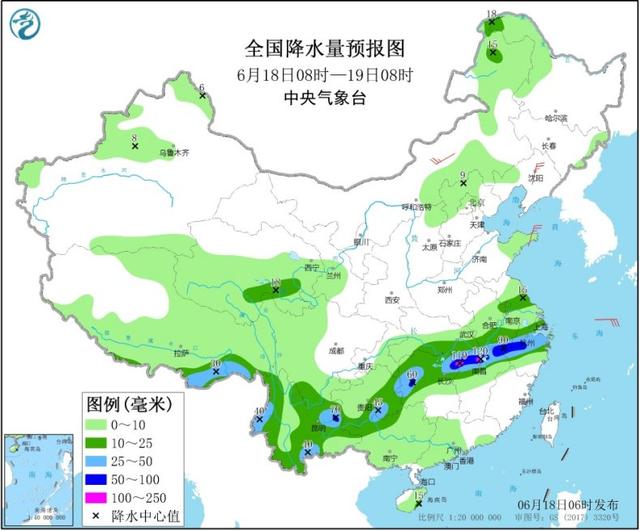 长江中下游地区雨势强劲 华南开启“蒸煮”模式