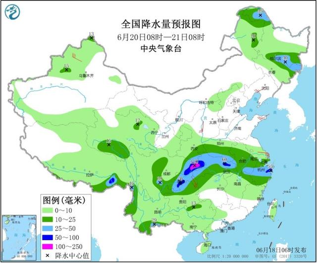 长江中下游地区雨势强劲 华南开启“蒸煮”模式