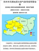 郑州市地质灾害预警预报