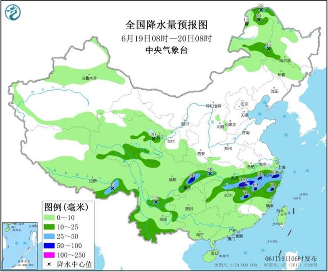 长江中下游进入降雨集中期 华北“烤”华南“蒸”需防高温