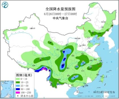 长江中下游现入汛以来最强降雨过程 局地日雨量破6月历史极值