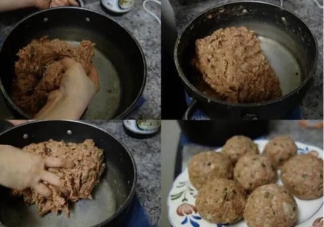 大厨教你“四喜丸子”的家常做法,简单易学,色香味俱全,超下饭