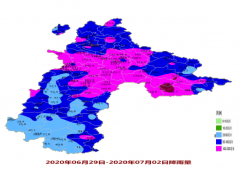 影响我市的连续性强降水