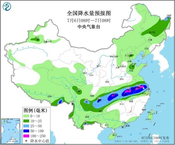 西南地区至长江中下游雨势增强 江南华南继续“焖蒸”