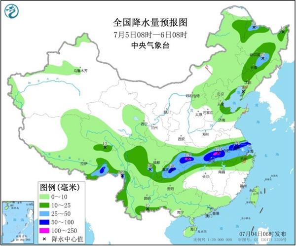 西南地区至长江中下游雨势增强 江南华南继续“焖蒸”