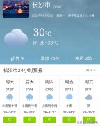 湖南长沙市明天7月7日起未