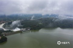 湖北黄冈最大水库白莲河