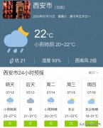 陕西西安市明天7月12日起