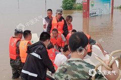 周末暴雨不断 河南安徽江