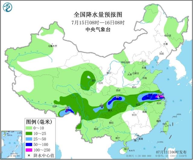 又来!新一轮强降雨过程今日再启程 江南华南炎热升级