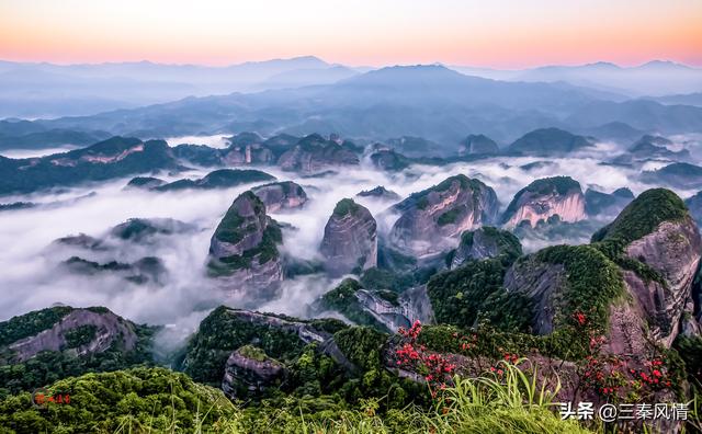 广西和湖南共有的景区,波澜壮阔很壮观,曾矛盾不断,现和睦相处