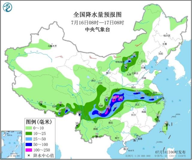 南方新一轮强降雨今天进入最强时段 江南华南“焖蒸”不下线