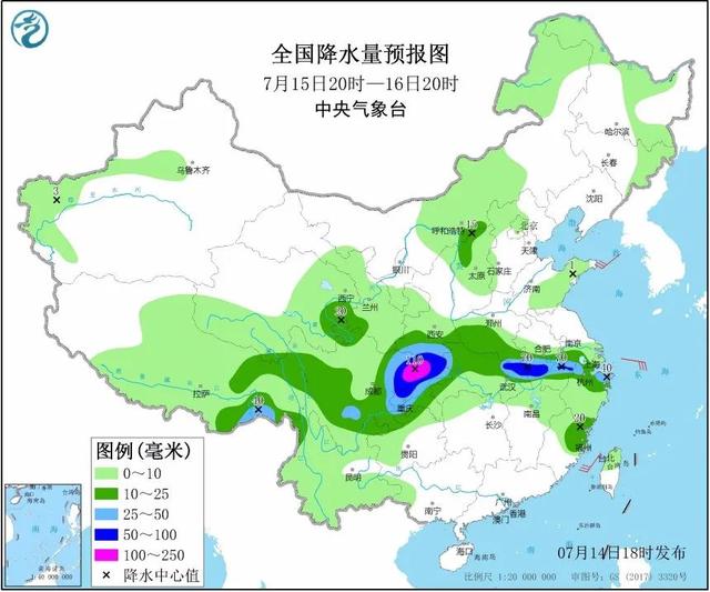长江流域汛情地图出炉 一图带你看清未来哪里防汛形势最严峻