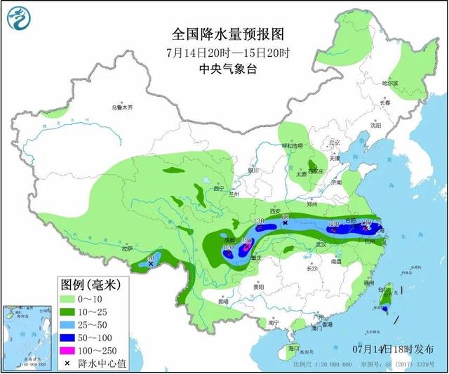 长江流域汛情地图出炉 一图带你看清未来哪里防汛形势最严峻