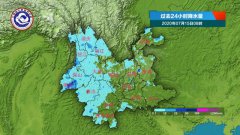 昆明北部有小到中雨局部