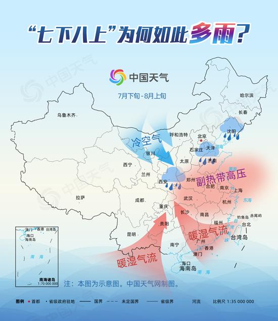 揭秘“七下八上”：这些城市一半以上的大暴雨都下在此时