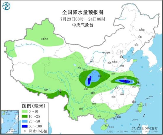 新一轮强降雨今日再启程 江南华南大范围高温仍“待机”