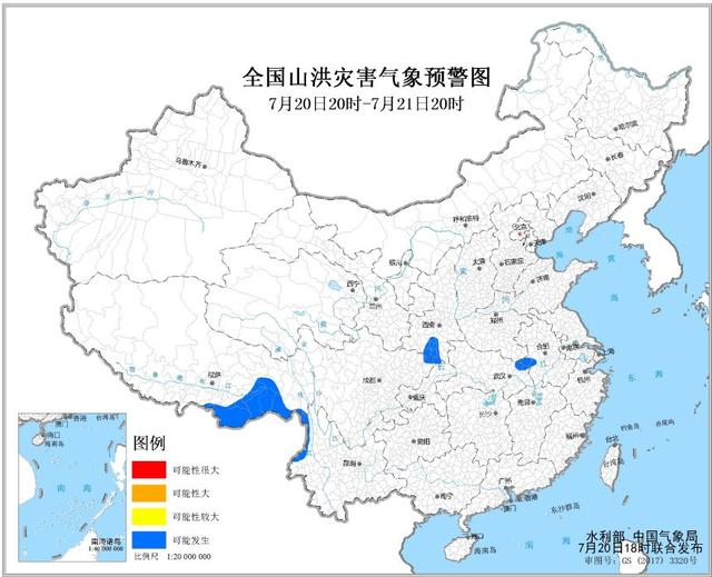 山洪灾害预警！安徽河南等地部分地区可能发生山洪灾害