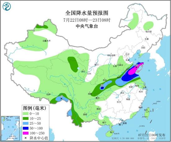 淮河流域强降雨不停歇 南方将现大范围高温天气