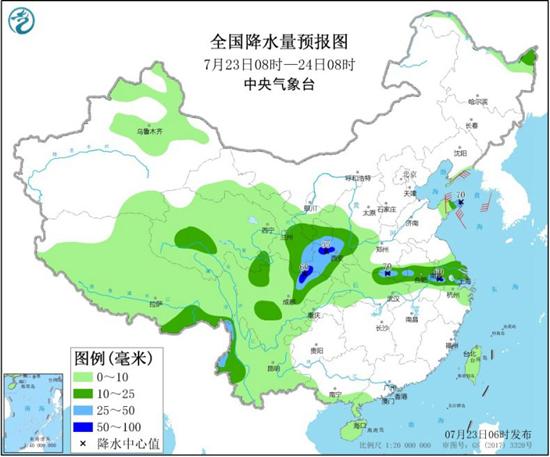 南方大范围高温继续“盘踞”明起长江中下游降雨再增多