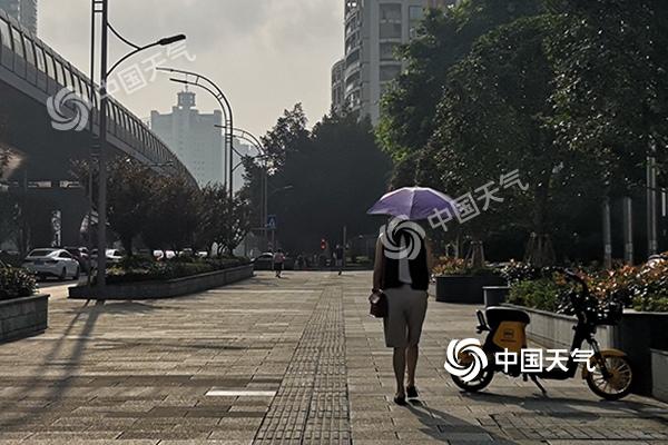 重庆今明高温再现最高气温或达38℃ 后天雨水来“灭火”