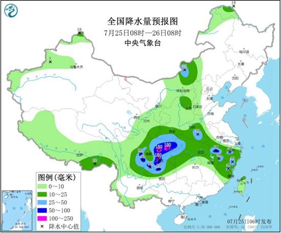 本周末四川盆地至长江中下游暴雨连连 汛情依然严峻