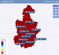 本市各区气温实况在34-3