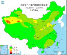 7月27日山西中南部臭氧污