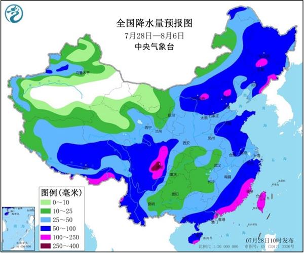 “七下八上”北方防汛关键期 华北东北仍将有两轮明显降雨