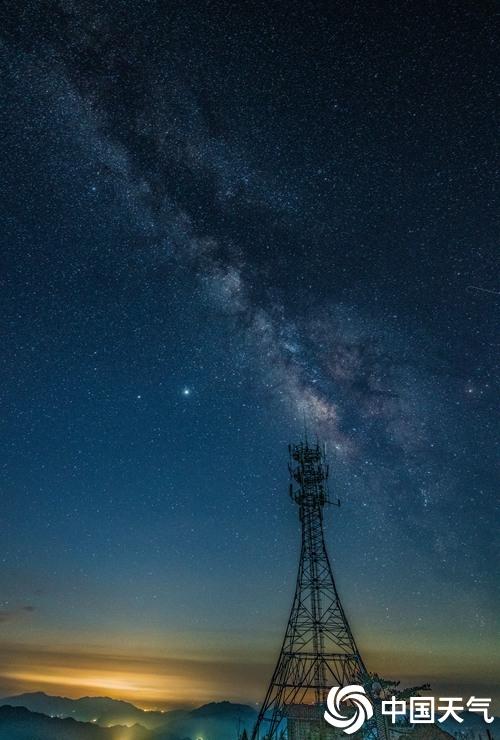 惊艳！福建九仙山夏夜星光璀璨