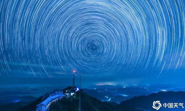 惊艳!福建九仙山夏夜星光璀璨