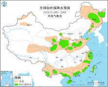 8月4日强对流天气预报