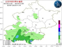 北京10区已发布雷电蓝色预