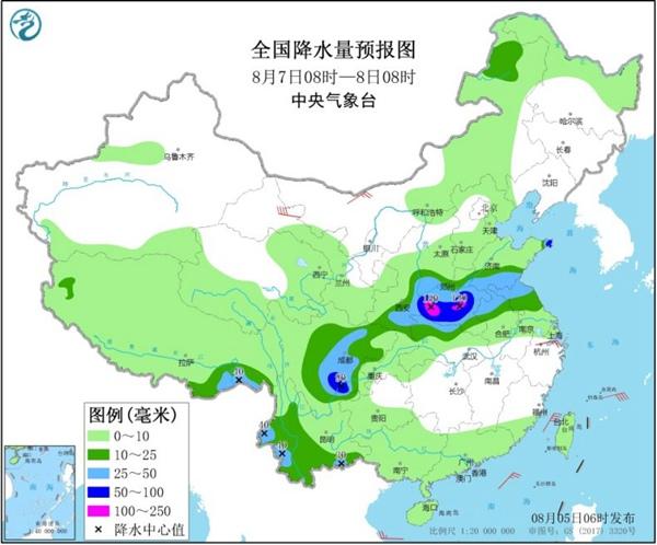 未来三天北方多地雨势猛烈 江淮江南高温盛行