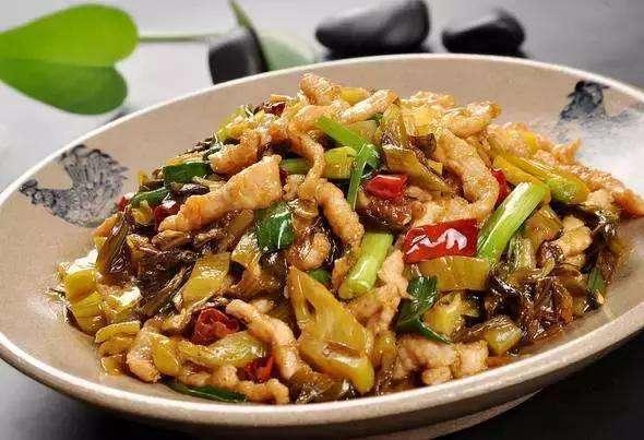 美食精选:豆干蘑菇小炖肉、春笋炒肉丝、酸菜炒肉丝、红烧豆腐
