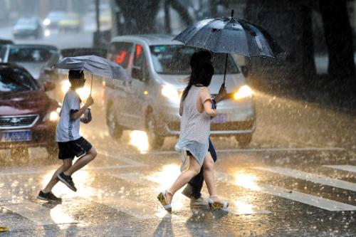 陕西暴雨天气