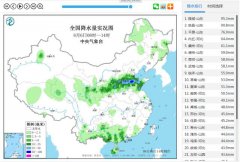 北方今年入汛来最大范围