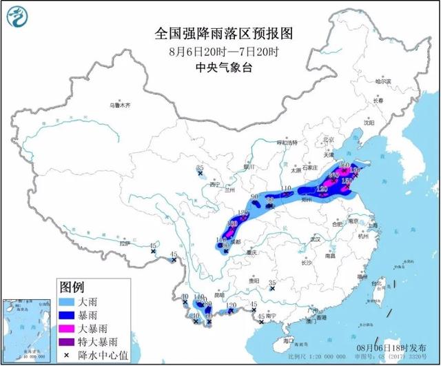 警惕!山东今年来最强降雨持续局地特大暴雨!四川盆地暴雨也将至