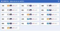山东又将是雨水“刷屏”