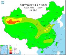 8月10日全国主要城市空气