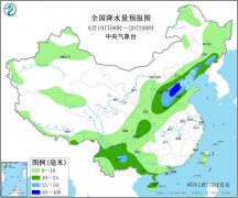 四川盆地和东北大部暴雨