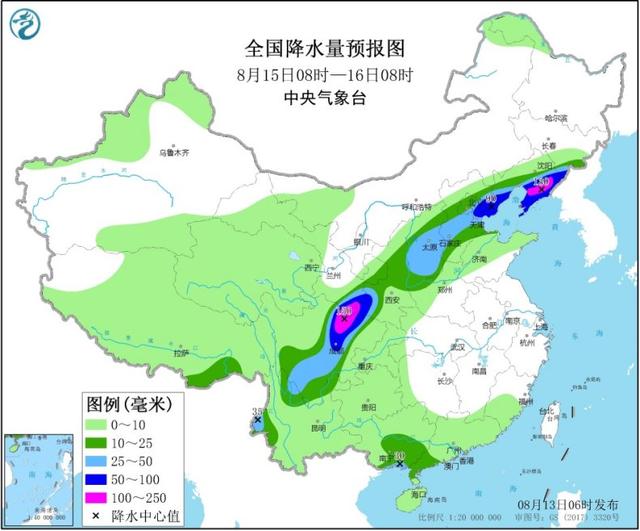 北方强降雨转移至东北地区 江南经历今年来最持久高温